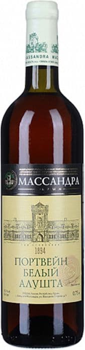 Портвейн Белый Алушта, Массандра